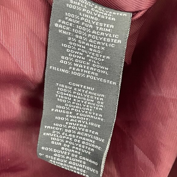 Vince Camuto Womens Medium Faux Fur Hooded Down Feather Fill Coat Puffer Jacket - Picture 6 of 16